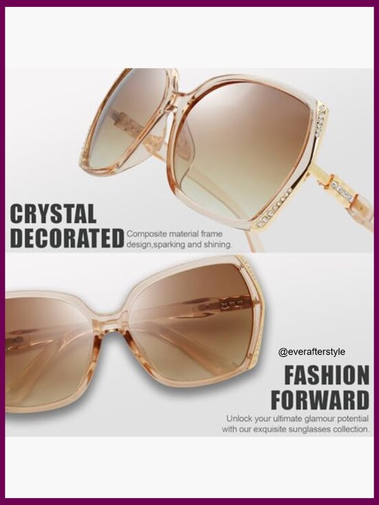 Lightweight Metal Frame UV400 Protection Sunglasses with Gift Box main image 4